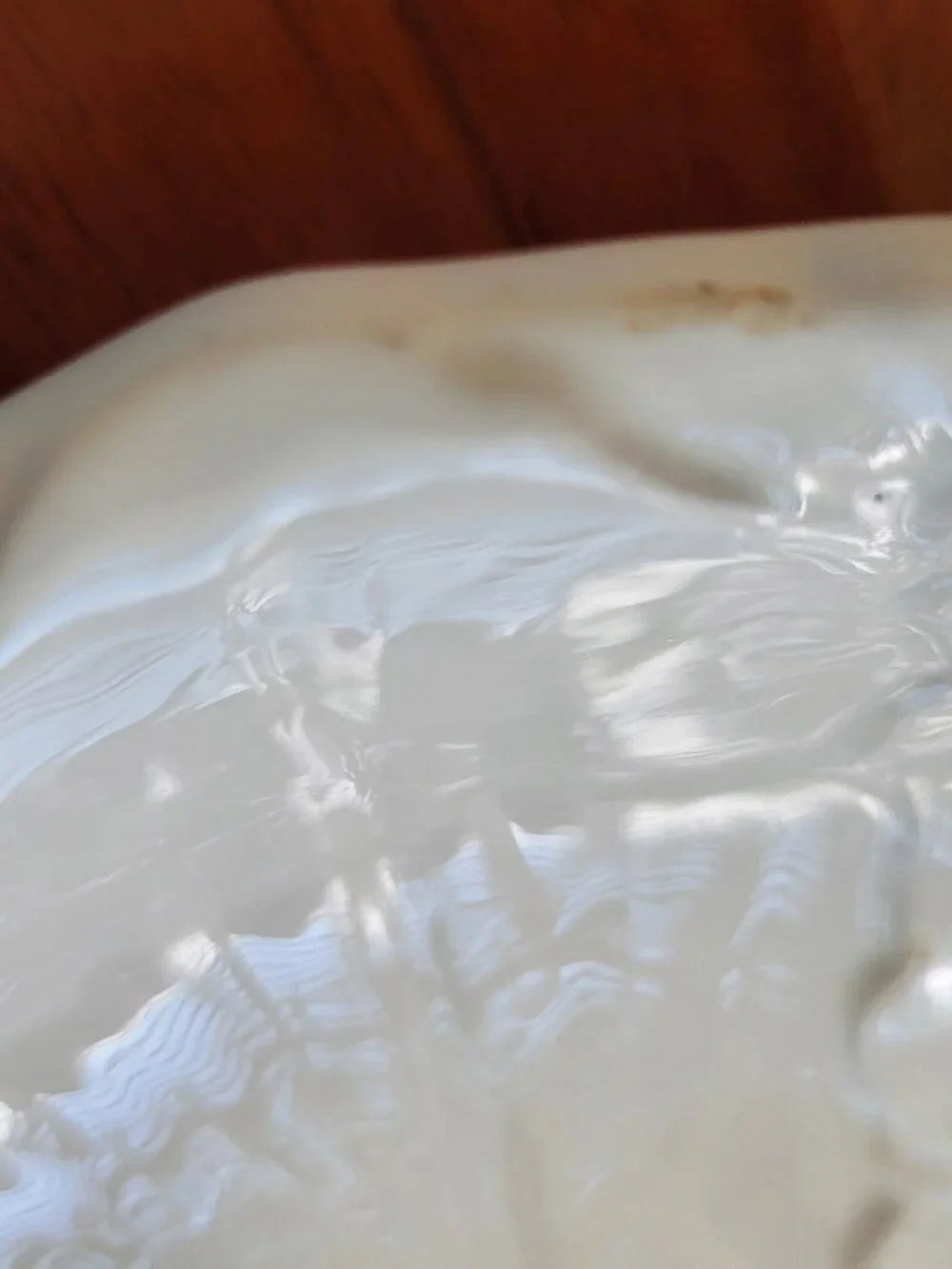 Williams-Sonoma Large White Leaf Made in Italy Glazed Serving Platter VTG